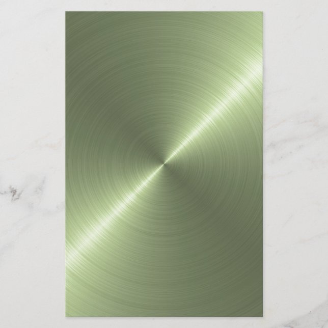 Lámina Verde metálico (Anverso)