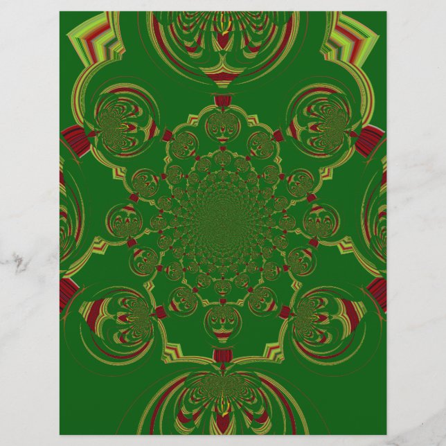 Lámina Verde vintage (Anverso)