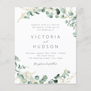 Lámina Verdor de sabores rústico todo en un boda