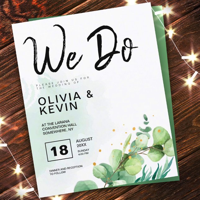 Lámina Verdor moderno y verde de moda que invitamos a la  (Subido por el creador)
