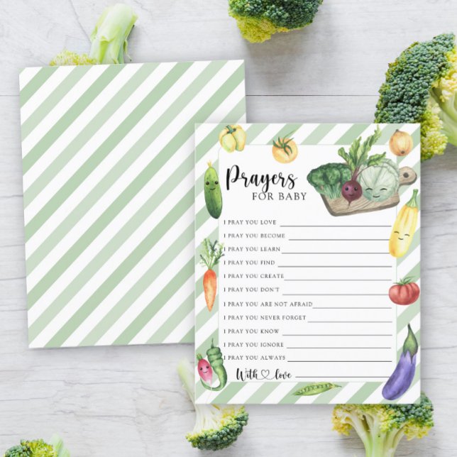 Lámina Verduras - juego Fiesta | oraciones para el bebé (Subido por el creador)