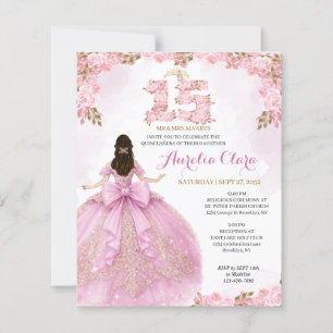 Lámina Vestido de Flores Rosadas de Presupuesto Coquette