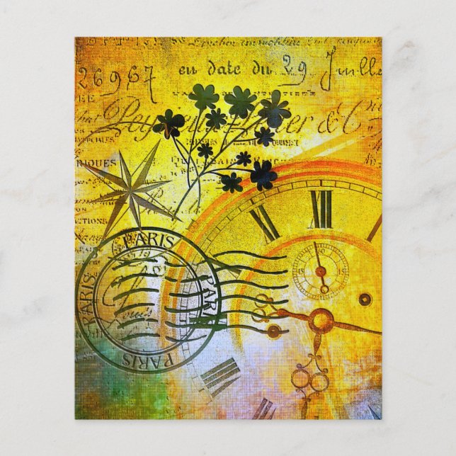 Lámina Viaje en el tiempo (Anverso)