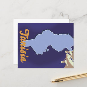 Lámina Viaje impreso en Túnez