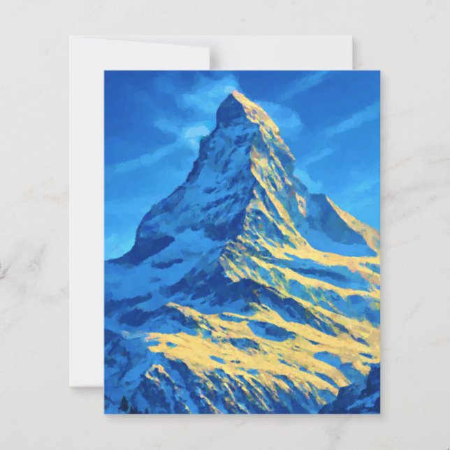 Lámina Viajes de Matterhorn (Anverso)