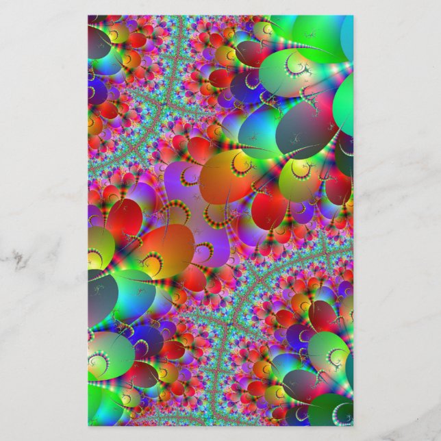 Lámina Vibrantes velas de pavo real (Anverso)