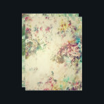 Lámina Victoria Textura Vintage Earth<br><div class="desc">Papel de diseño que se puede personalizar.</div>