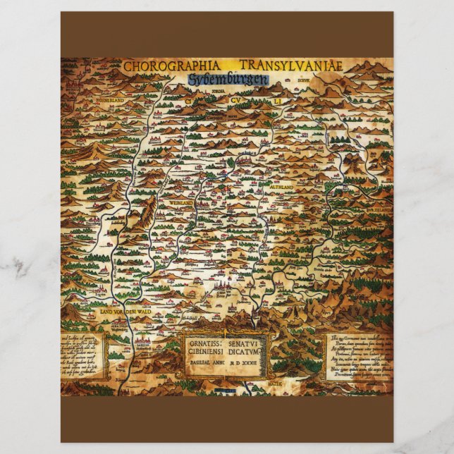 Lámina Vieja Europa cartografía cartográfica antigua geog (Anverso)