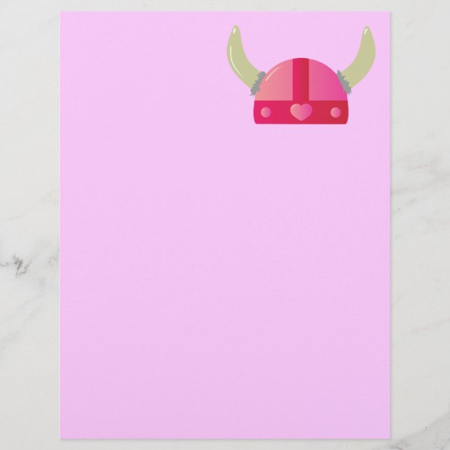 Lámina Viking Love Helmet (Anverso)