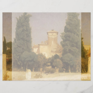 Lámina Villa Malta, Roma por Lord Frederic Leighton