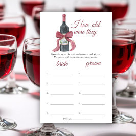 Lámina Vino before Vows How old were they bridal