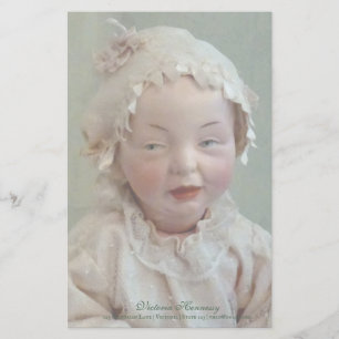 Lámina Vintage Chica victoriana personalizada Doll