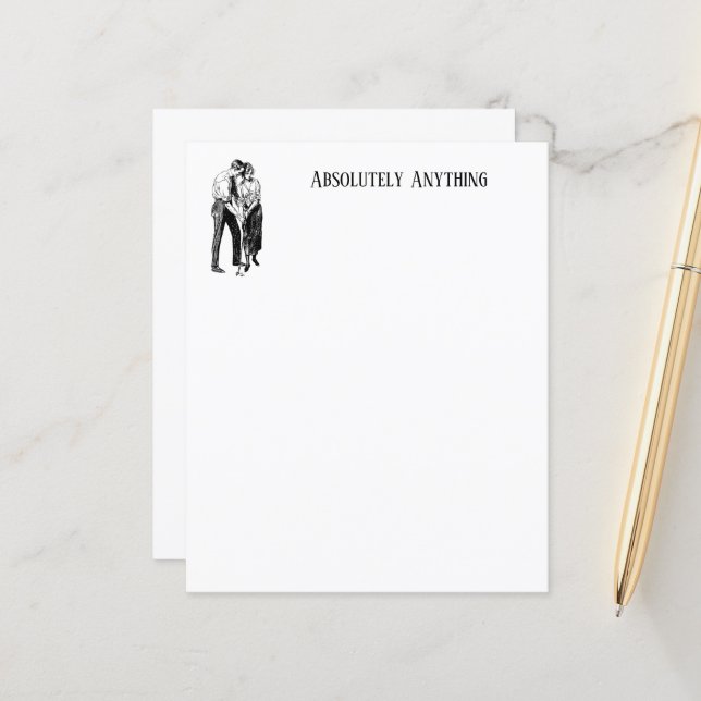 Lámina Vintage Golf Lessons Business (Anverso/Reverso In Situ)