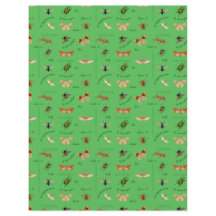 Vintage Insects Scrapbook Paper Sage Green
