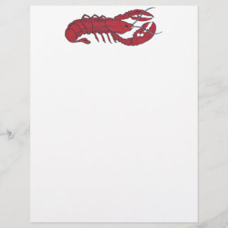 Lámina Vintage Lobster