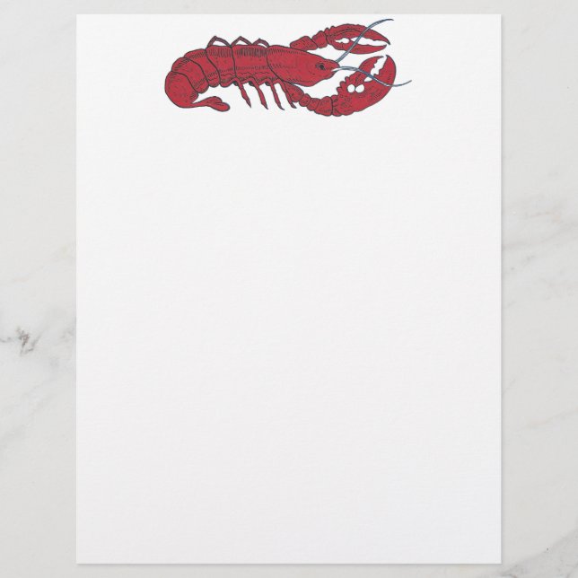 Lámina Vintage Lobster (Anverso)