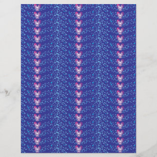Lámina Vintage Purple Floral Violets fondo de escritorio