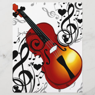 Lámina Violinista, sacude la casa_