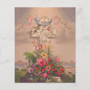 Lámina virtudes teológicas Fe, Esperanza y Caridad