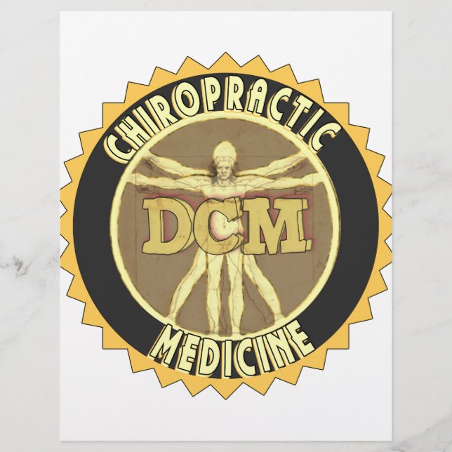 Lámina Vitruvian Man DCM (Anverso)