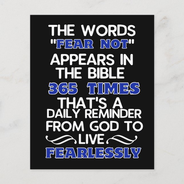 Lámina Vivir con miedo (Anverso)