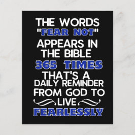 Lámina Vivir con miedo