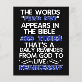 Lámina Vivir con miedo