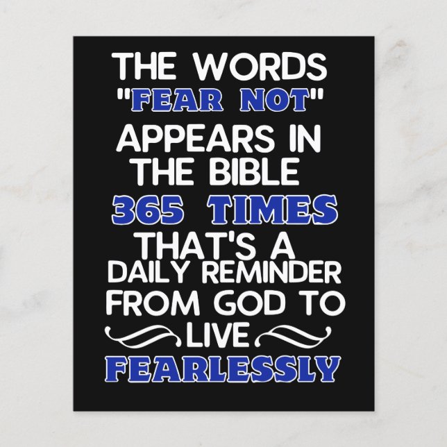 Lámina Vivir con miedo (Anverso)