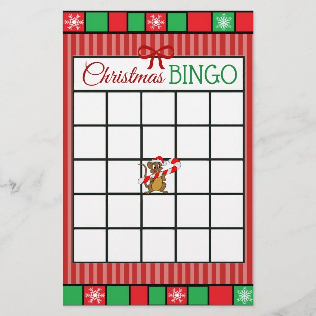 Lámina Volante de dos juegos de Navidades divertidos (Anverso)