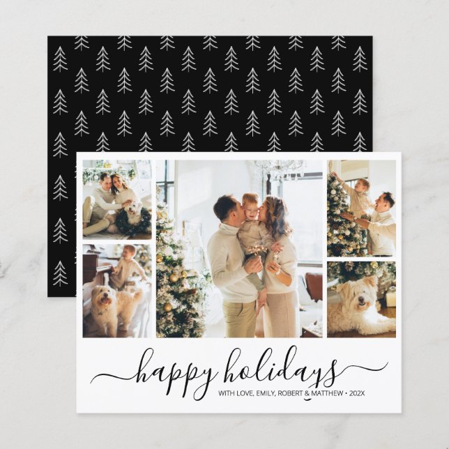 Lámina Volante de feriado para Navidades de escuelas Mini (Anverso / Reverso)