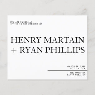 Lámina Volante de invitación a bodas