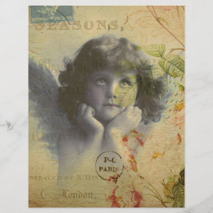 Lámina Volante de Postales Francesas
