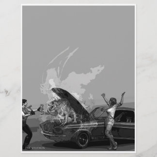 Lámina Volante de servicio en carretera