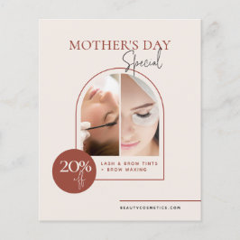 Lámina Volante promocional Terracotta Arch Beauty Busines