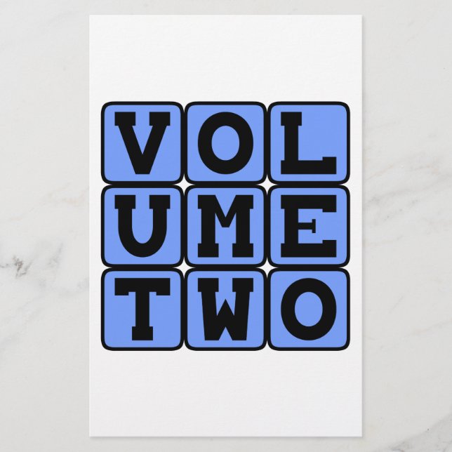 Lámina Volumen Dos, Segundo Volumen (Anverso)