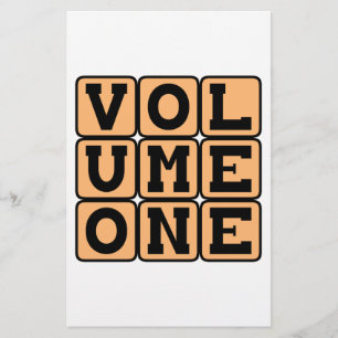 Lámina Volumen Uno, Primer Volumen