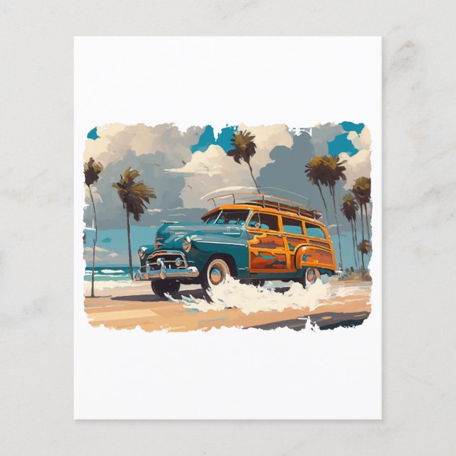 Lámina Wagon Woody (Anverso)