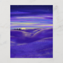 Lámina Watercolor personalizado Tres sabios hombres Navid