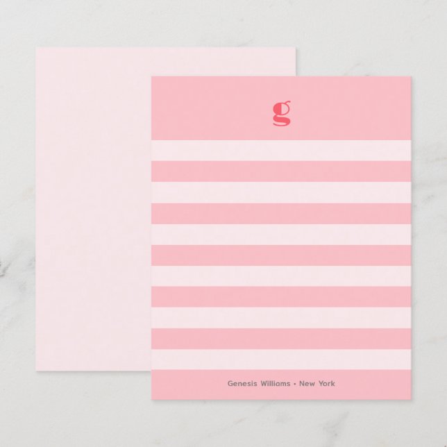 Lámina Watermelon Monograma Bandas Nota de presupuesto (Anverso / Reverso)