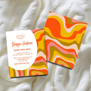 Lámina Wavy Groovy Bridal Shower