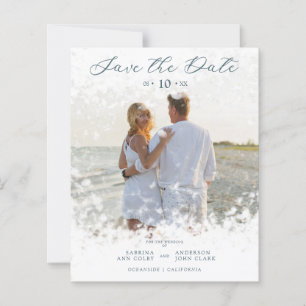 Lámina Wedding Budget Minimalist Beach Summer Photo