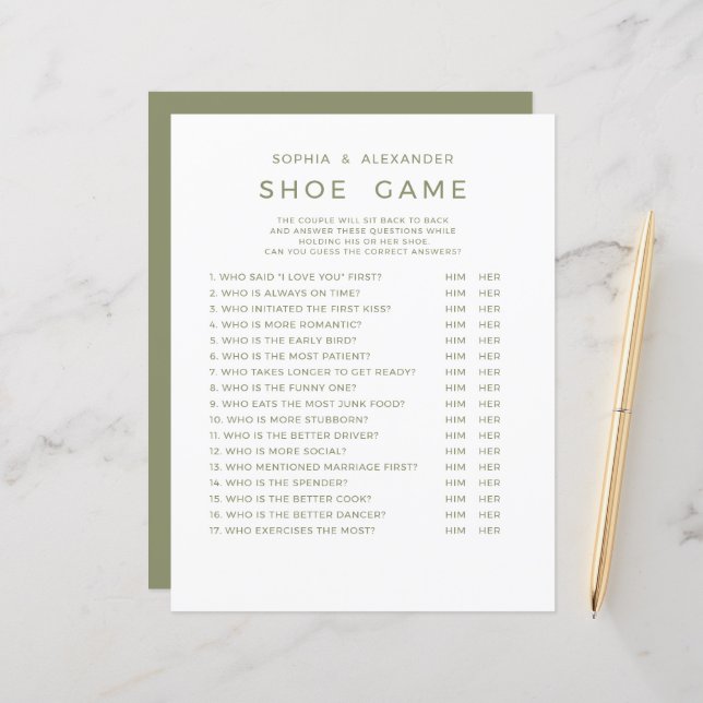 Lámina  Wedding Games  (Anverso/Reverso In Situ)