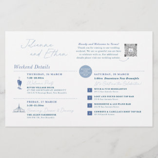 Lámina Wedding Weekend Welcome Map CUSTOM FOR CHRISTINE