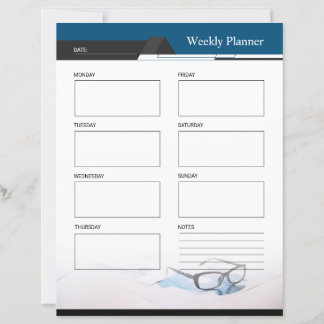 Lámina Weekly Planner and To do list template