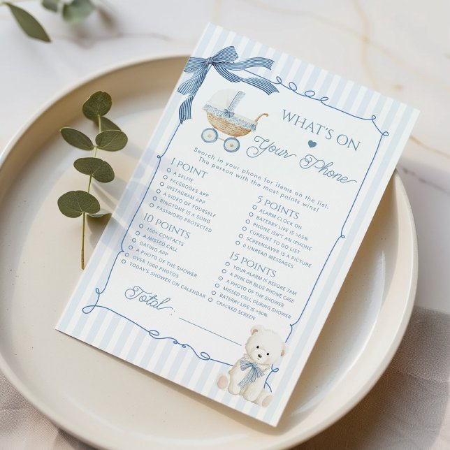 Lámina Whats on your Phone French Coquette Carriage game (Subido por el creador)