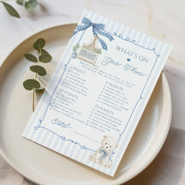 Lámina Whats on your Phone French Nursery Coquette Bow