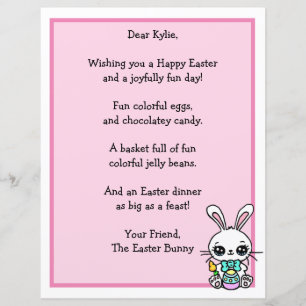 Lámina Whimsical Easter Bunny y el juego de la carta de P