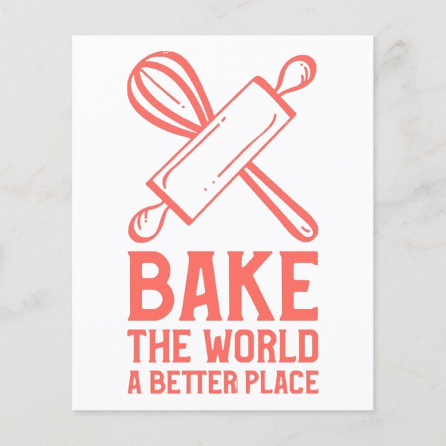 Lámina Whisks y Rolling Pins hacen del mundo una mejor pe (Anverso)