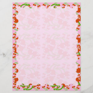 Lámina Wild Cherry Stationery