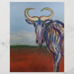Lámina Wildebeest
